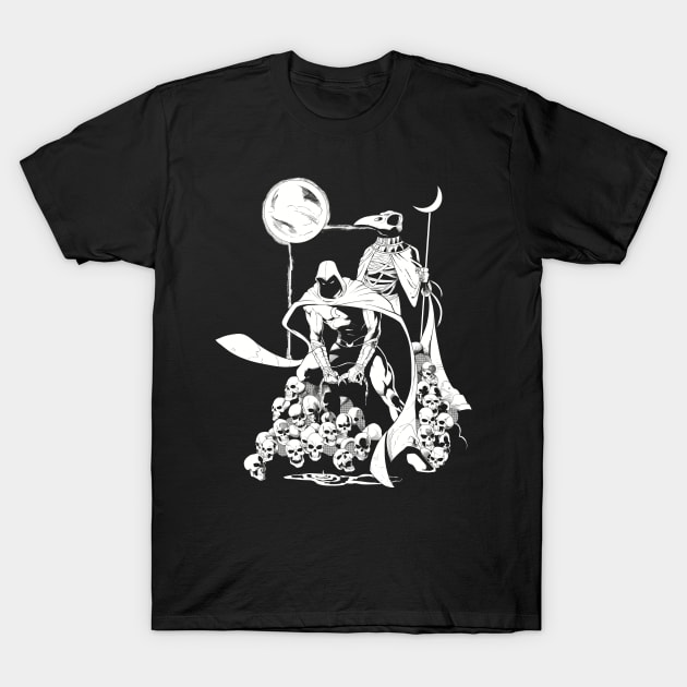 The Knight of the Moon T-Shirt by CAShDesigns